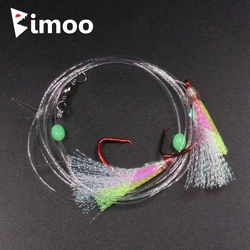 Anzuelo Circular Sabikis cuentas niqueladas rojo Lumo