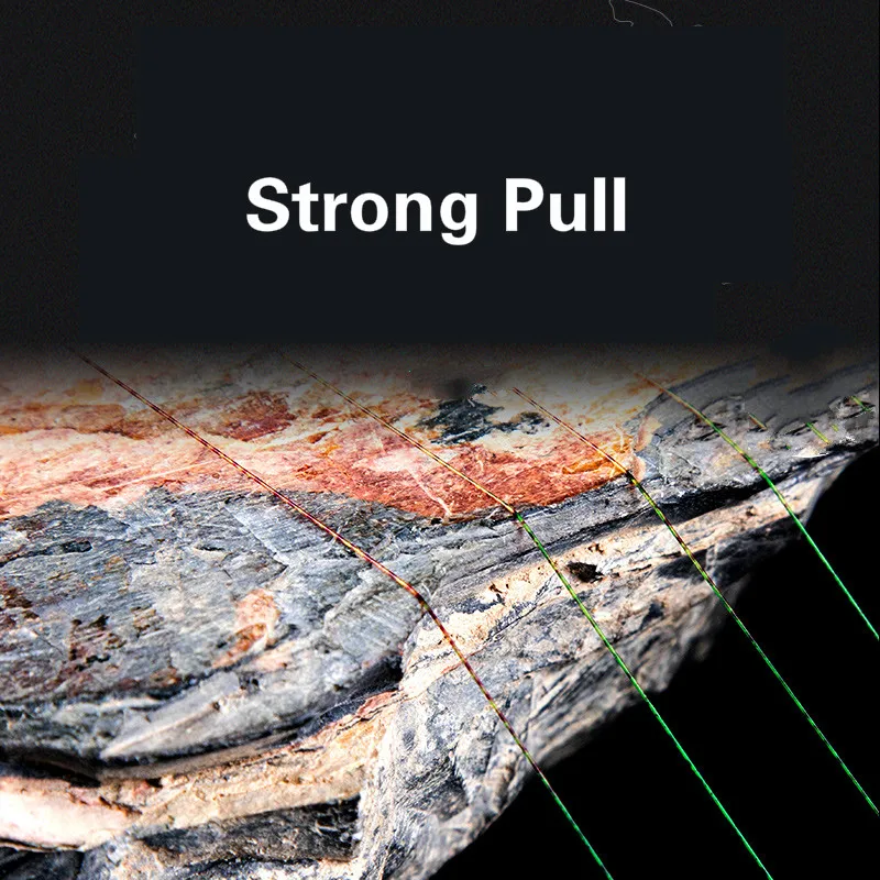 Sedal de Pesca de 220m, hilo de nailon suave manchado, hilo Invisible fuerte para Pesca en el Mar, Accesorios para Pesca en Mar - imagen 5