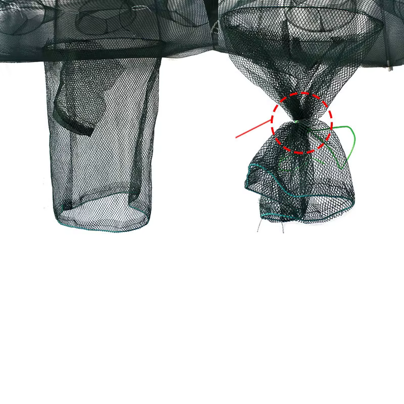 Sombrilla automática para Pesca, jaula plegable para camarones, cangrejos y peces trampa para, de 6 a 24 agujeros - imagen 4