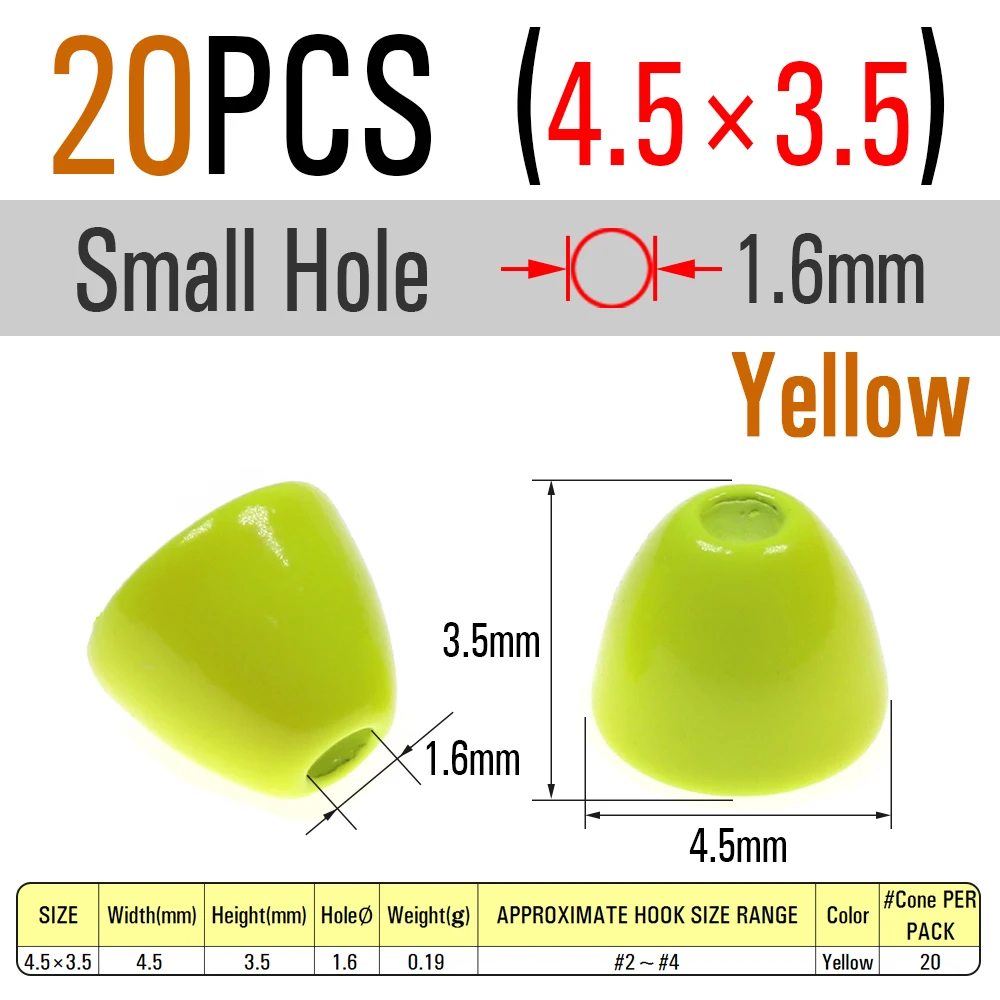 S hole 4.5X3.5Yellow