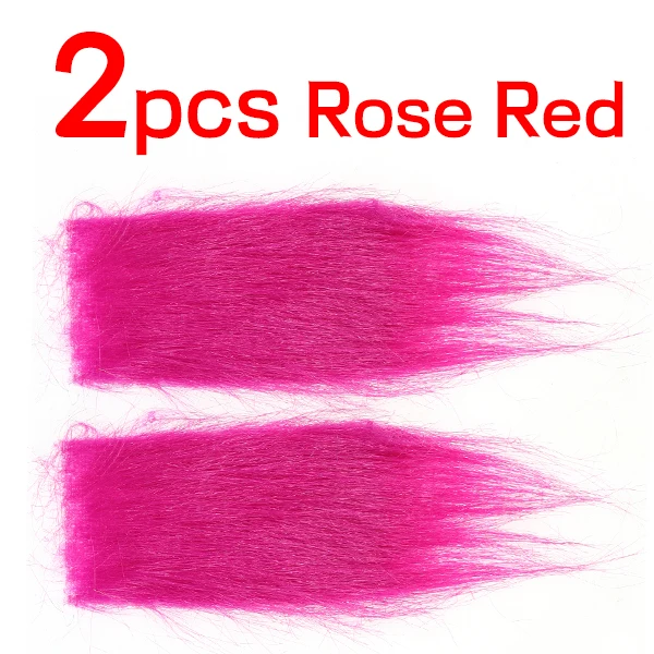 2pcs Rose Red