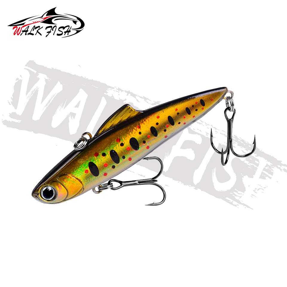 WALK FISH-señuelo de pesca que se hunde, cebos artificiales duros, VIB, vibración, todo el profundidad, pesca en hielo, invierno, 21g, 23g, 12,8g - imagen 3