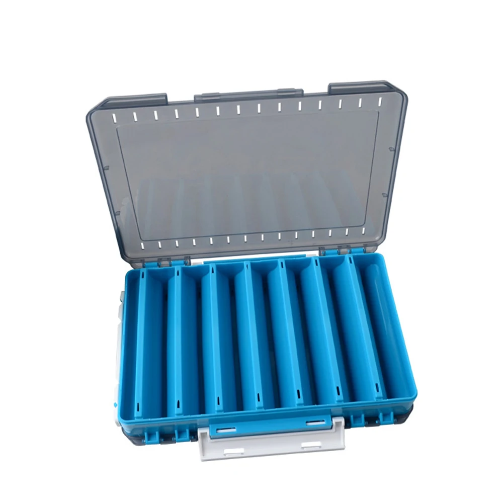 Caja de aparejos de pesca a prueba de agua, estuche de almacenamiento portátil para carpa, accesorios de pesca al aire libre, señuelo, cuchara, gancho, cebo, X193G - imagen 3