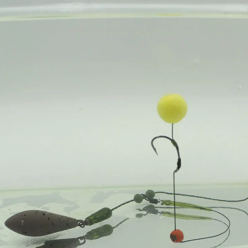 Accesorios de pesca de carpa, 25 piezas, mangas antienredos, tubo de alineación de línea para aparejo de carpa, Kit de aparejo para correr - imagen 5