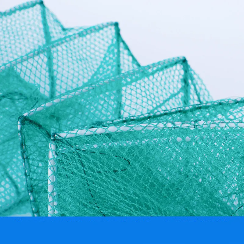 Red de pesca con forma de jaula para camarones, trampa plegable portátil para cangrejo, langosta, red de pesca fundida, red de pesca al aire libre necesario - imagen 5