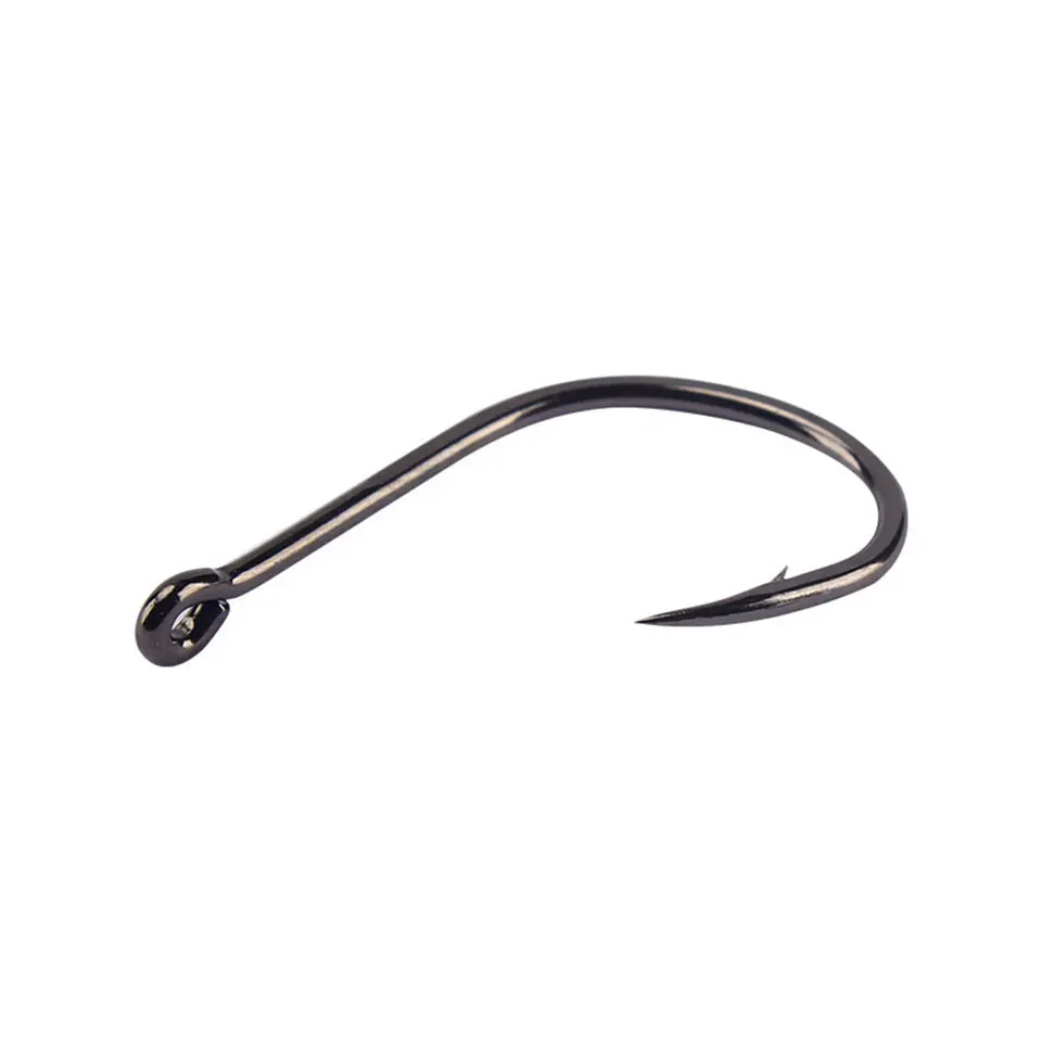 Anzuelo de pesca Mustad original, anzuelos de pesca con púas 2 # -10 #   Anzuelos Jigging Con agujeros Anzuelos de pesca - imagen 2