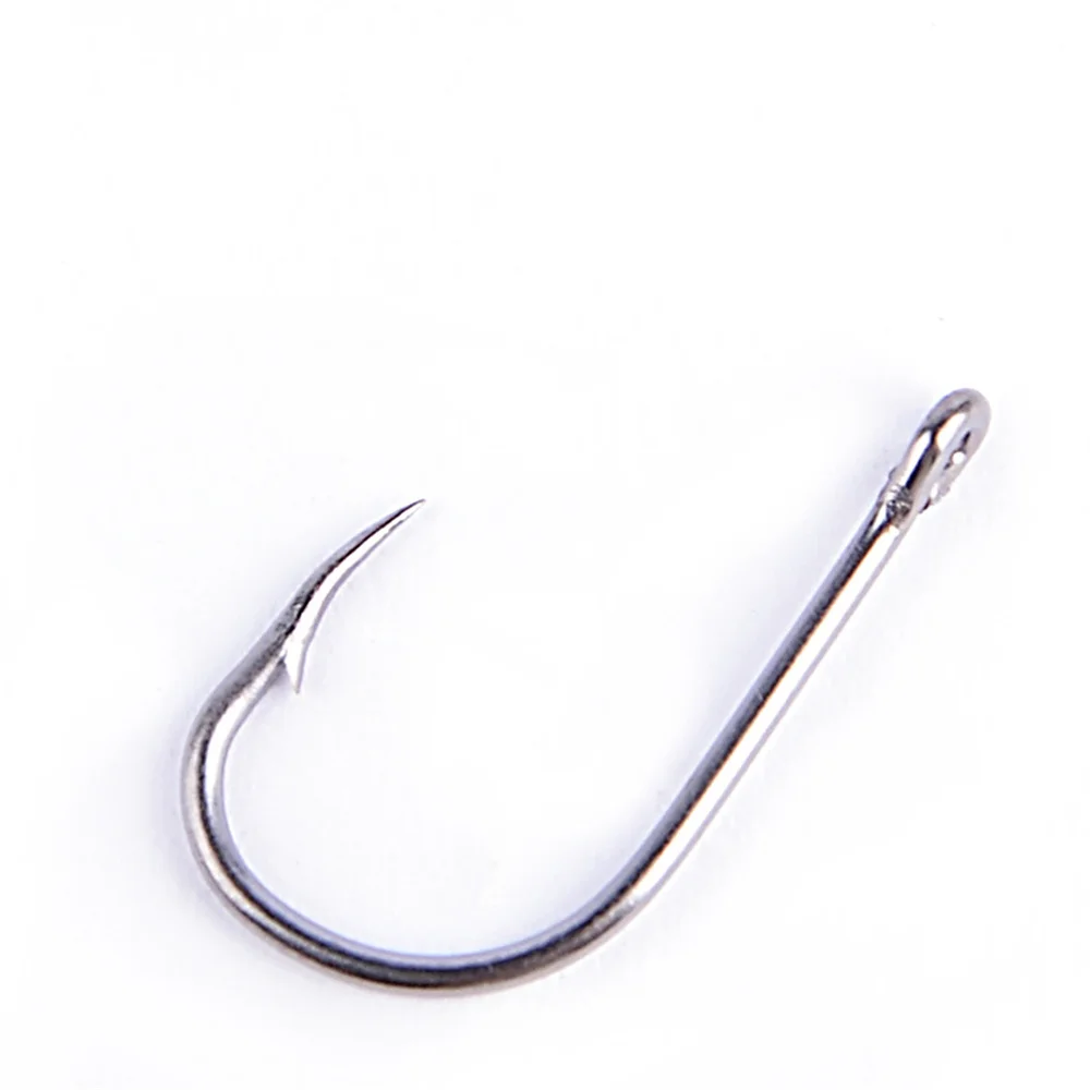 500 unids/lote anzuelos de pesca con púas carpa juego de anzuelos individuales 3 # -12 #   Accesorios de pesca con mosca, anzuelos de pesca con mosca de mar con plantilla de acero al carbono - imagen 5