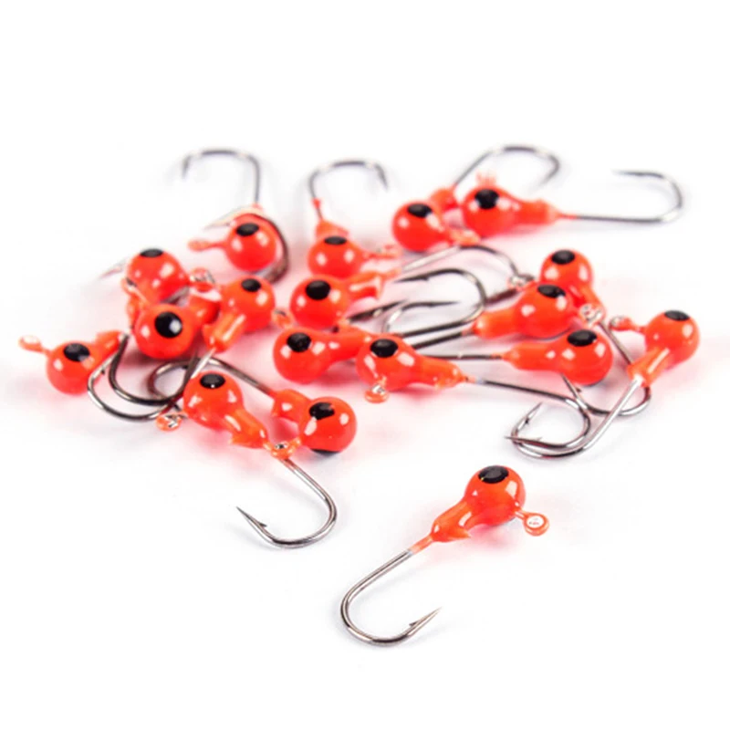 TEASER A001 10 unids/bolsa anzuelo con cabeza de anzuelo 1g-20g anzuelo luminoso para cabeza de anzuelo de pesca plantillas de colores señuelo cebos duros aparejos de pesca de gusano suave - imagen 5