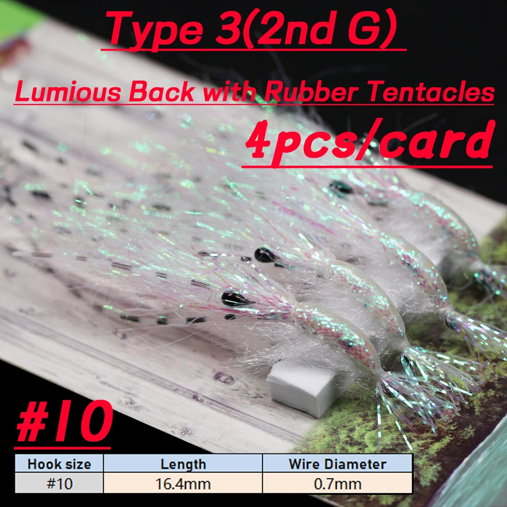 4 PCS Type 3 Size 10