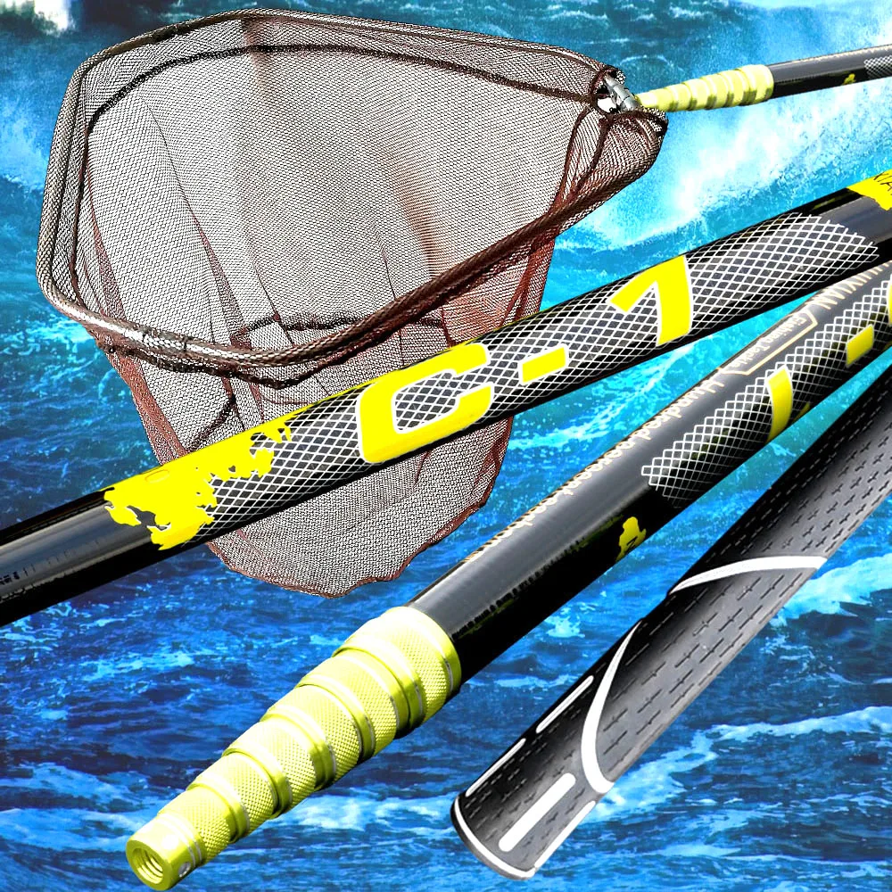 Red de pesca telescópica JOSBY – Malla duradera con asa polo - imagen 3