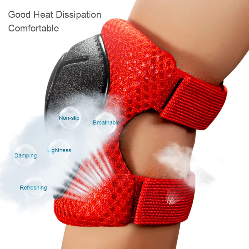 Juego de equipo de protección para niños, rodilleras, coderas, protectores de muñeca, Kit de protección de seguridad para ciclismo, bicicleta y patinaje, 6 uds. - imagen 3