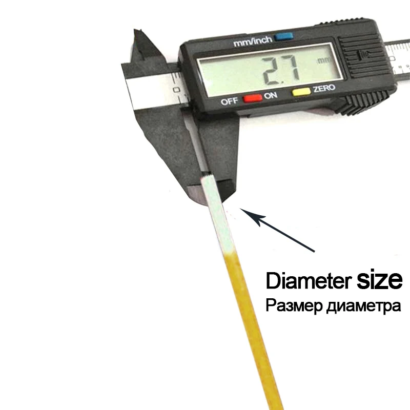 Caña de pescar ligera de sección a juego, reparación de caña de mar sólida, 2,6mm-4,6mm, 3 piezas, 40cm - imagen 2