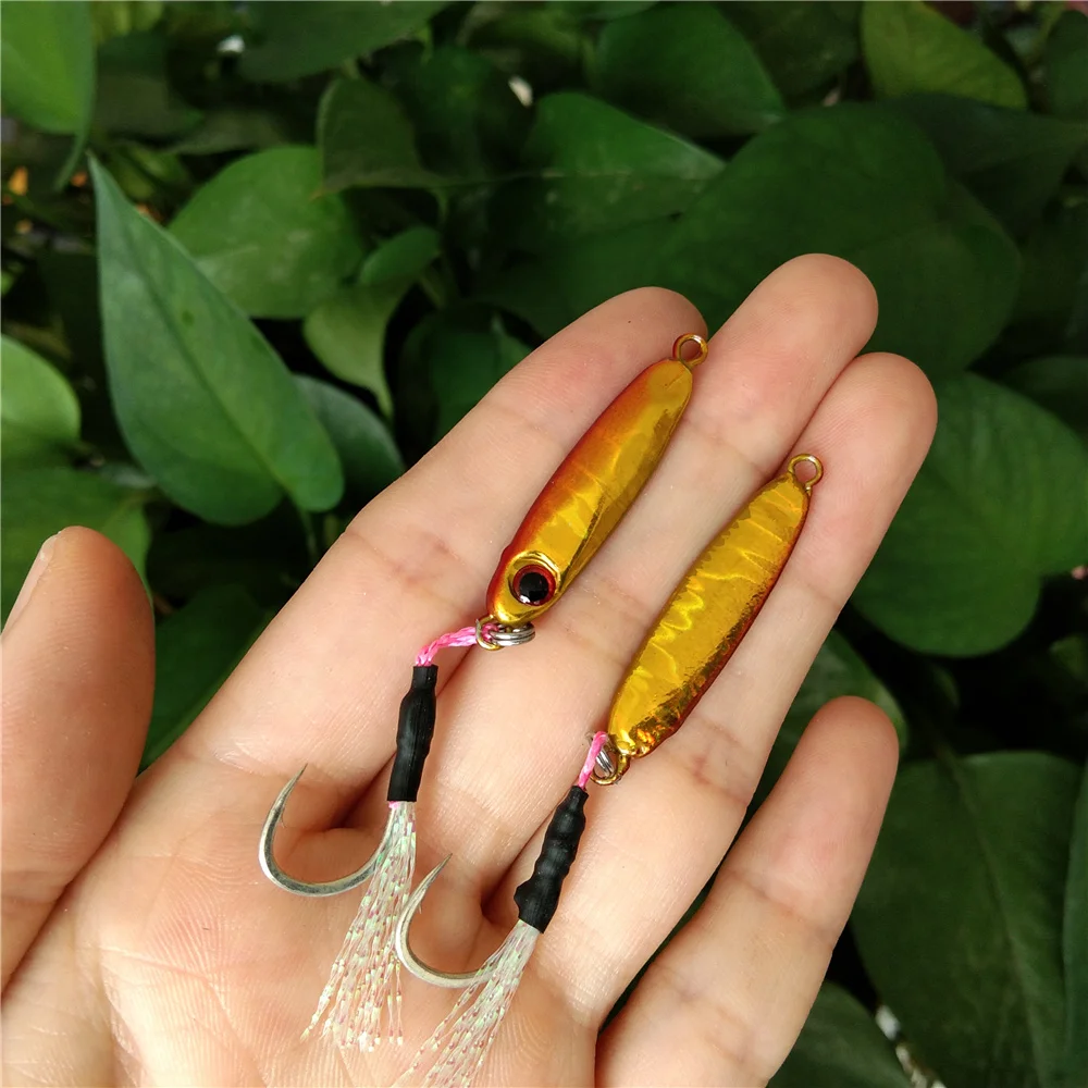 Swolfy Micro Jig 6g 35mm – Señuelo Rockfishing con single hook - imagen 3