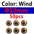 10mm wind 50pcs