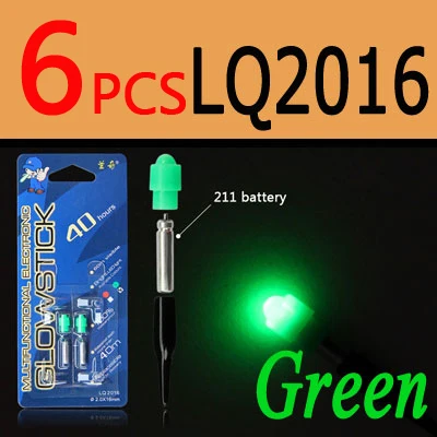 6PCS  LQ2016 Green