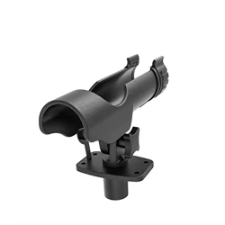 Soporte de caña de pescar marina de plástico Ajustable para piezas de barco