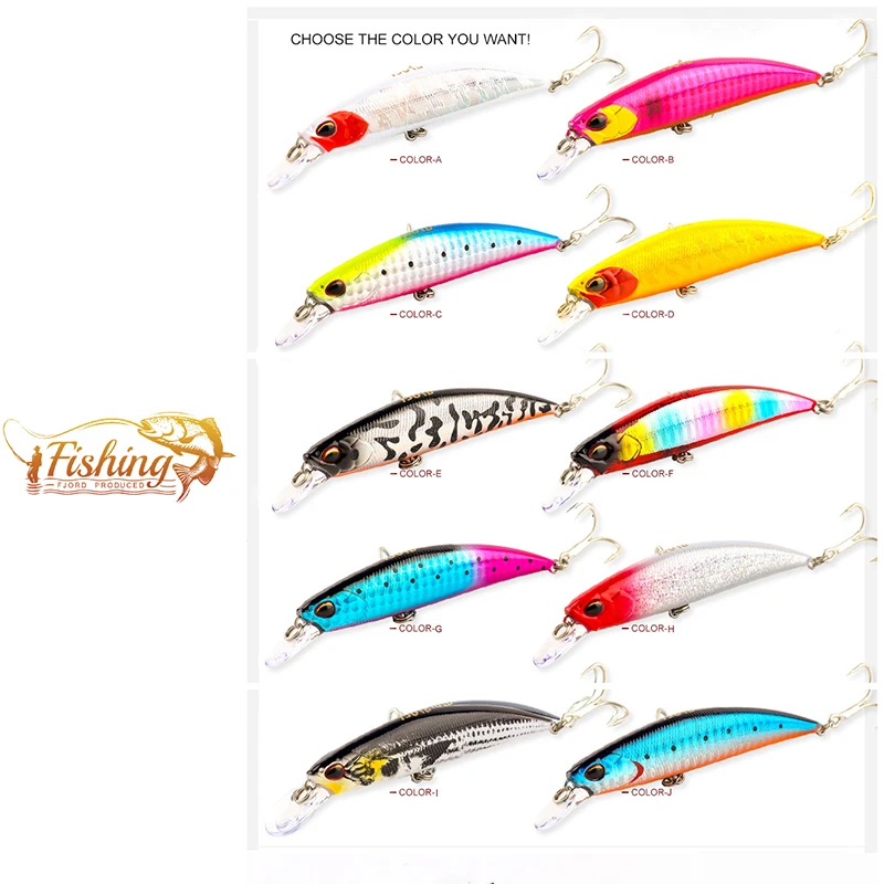 FJORD 110mm 27g señuelo de pesca de carpa Jerkbait de mar pececillo de agua salada submarino océano Rockfishing depredador lubina aparejos de pesca - imagen 5