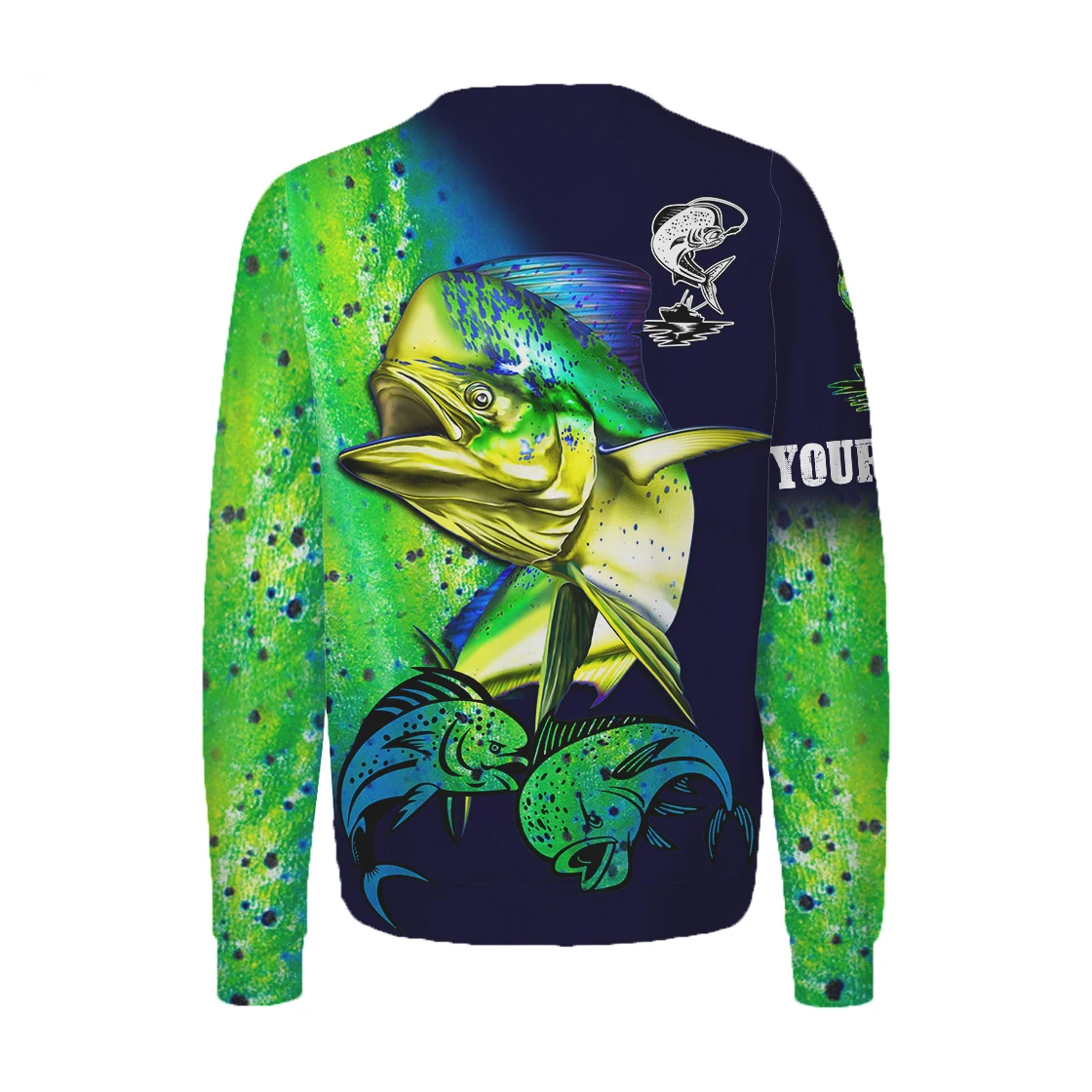 Sudadera pesca personalizada Mahi Mahi - imagen 5