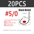 20pcs Size 5l0 Black