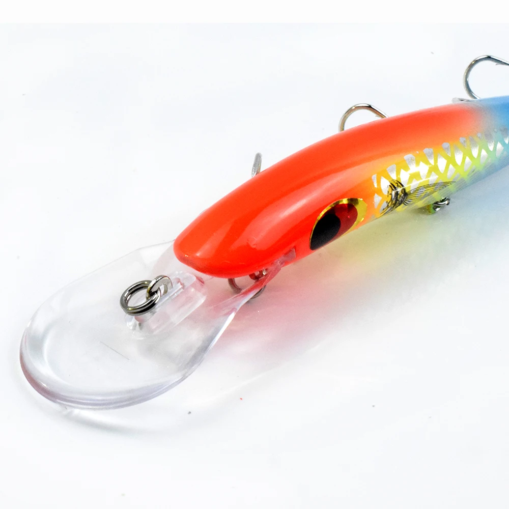 CCLTBA-cebo para pececillos de aguas profundas, cebo flotante de 16cm y 26g, para pesca de Lucio, Musky, duro, Artificial, aparejos - imagen 3