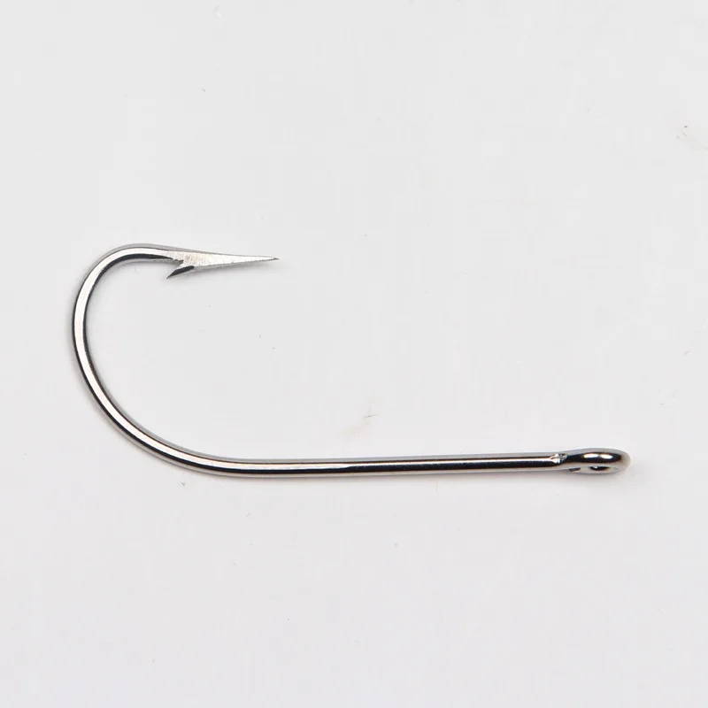 Anzuelo de pesca Mustad Noruega Origin con alto contenido de carbono, 8-8/0 # ,34007SS
