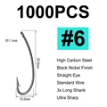 1000pcs size 6