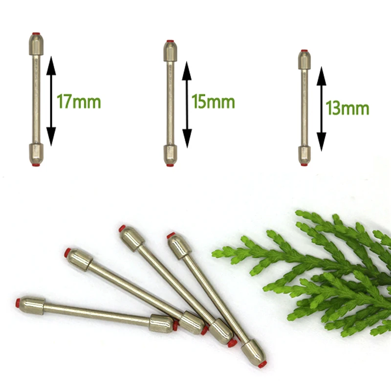 20 piezas tubo de vaina de plomo de cabeza grande de cobre de aleación de pesca de agua salada con núcleo interno de plástico 13mm 15mm 17mm accesorios de pesca - imagen 2