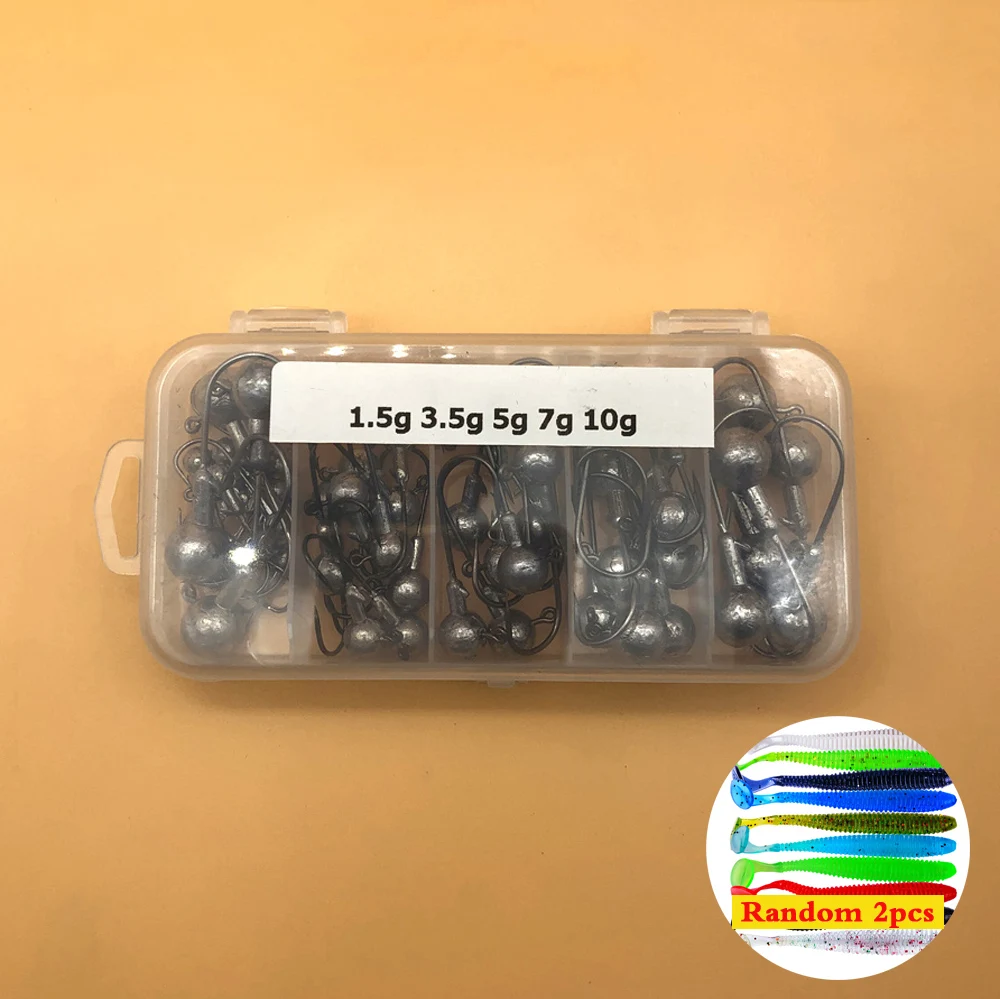 Mix 50pcs 1.5 to 10g