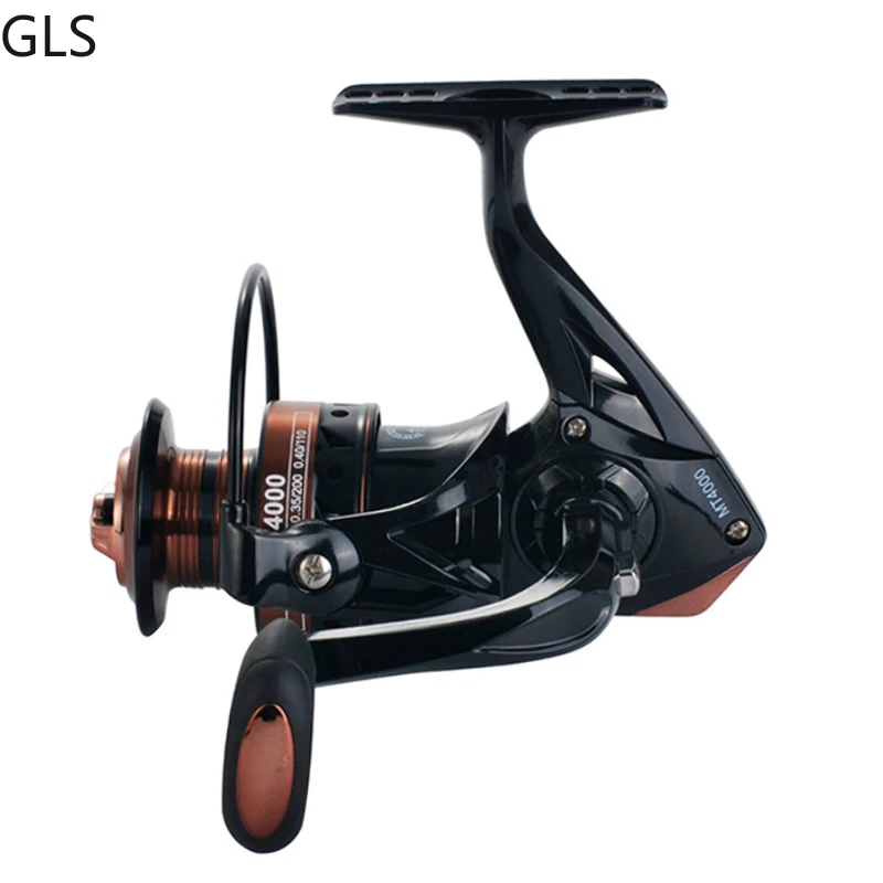 Carrete de pesca giratorio de alta resistencia, serie MT, 1000-7000, 13BB, 5,2: 1/4, 7:1, Boutique, para agua dulce, nuevo - imagen 5