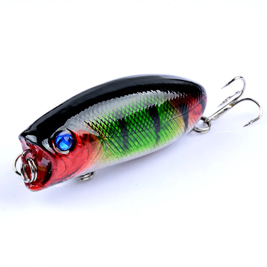 Señuelo de pesca flotante Popper Crankbait, Wobblers de mar Topwater para pesca, aparejo Artificial, cebo duro, carpa, Swimbait, 1 unidad - imagen 3