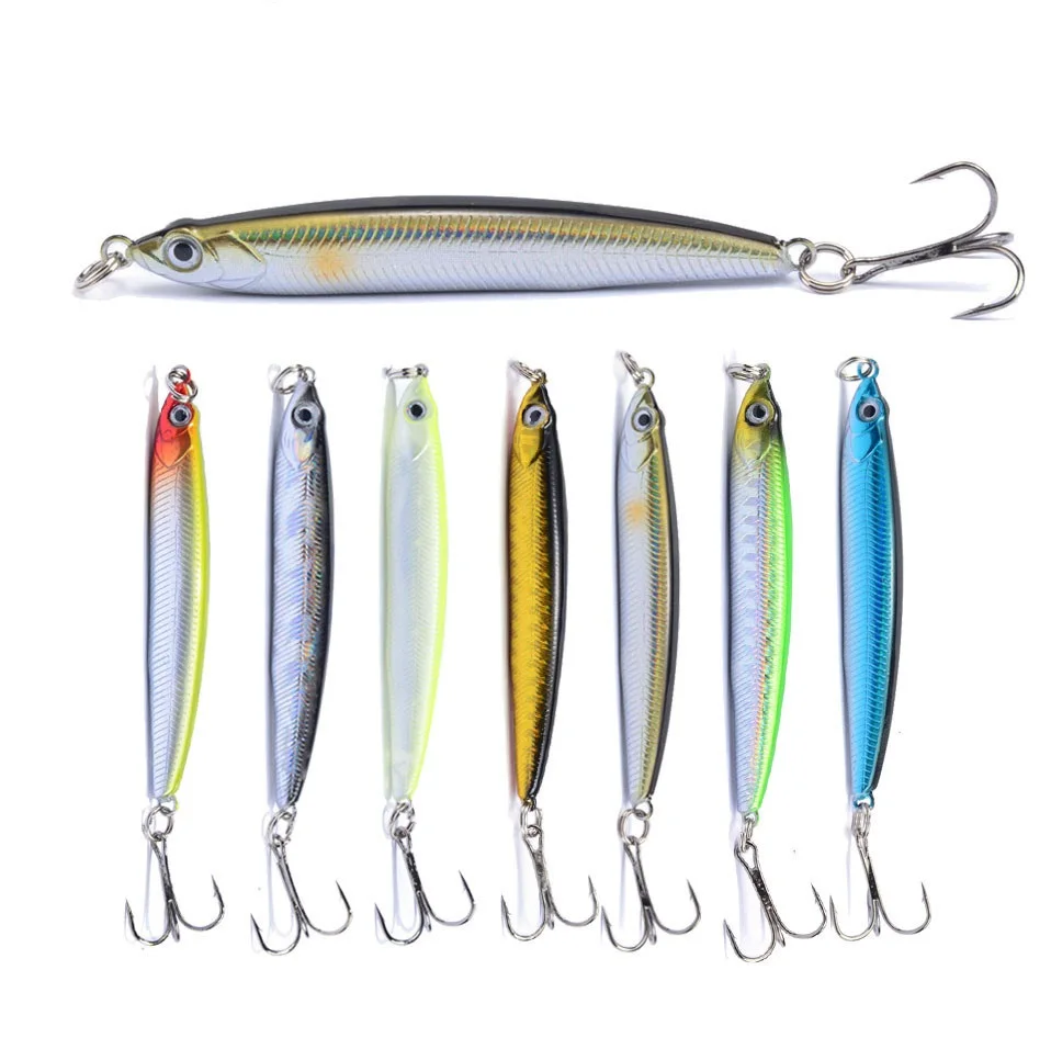 Señuelo de pesca VIB con vibración que se hunde, Wobbler, cebo duro de plástico Artificial para pesca de agua dulce, cebos de Lucio, aparejos de pesca, 1 ud.