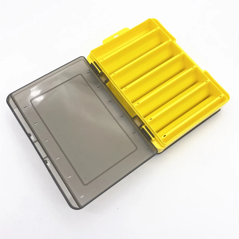 Caja de doble cara para anzuelos de pesca, 12 compartimentos, accesorios de aparejos de pesca, lápiz popper - imagen 3