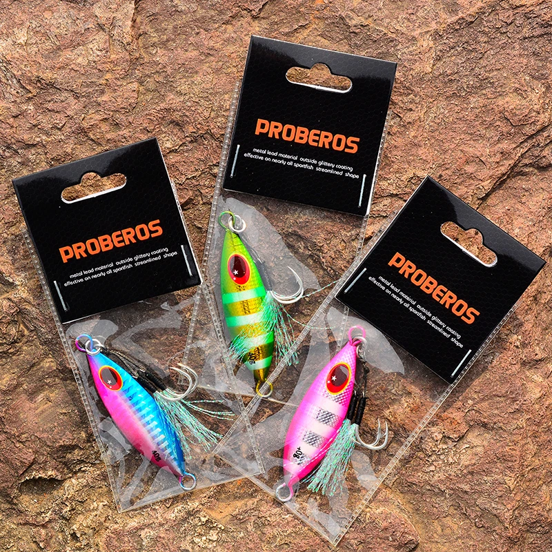 Explore el vibrante mundo de los señuelos de pesca de probones con sus diseños coloridos y características innovadoras