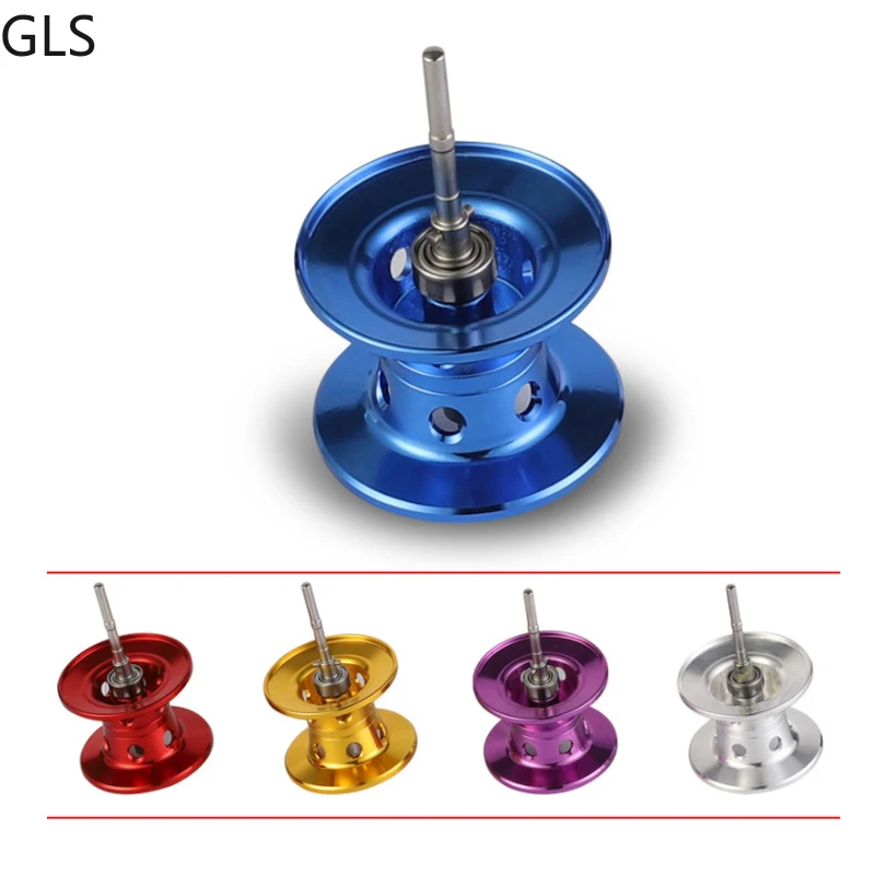 Rueda de pesca de arrastre máximo de 8kg, carrete de Baitcasting 7,2: 1 18 + 1BB, carrete de Metal rojo/azul/plateado/dorado/púrpura, accesorios de pesca - imagen 4