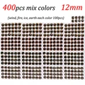 12mm 400pcs mix