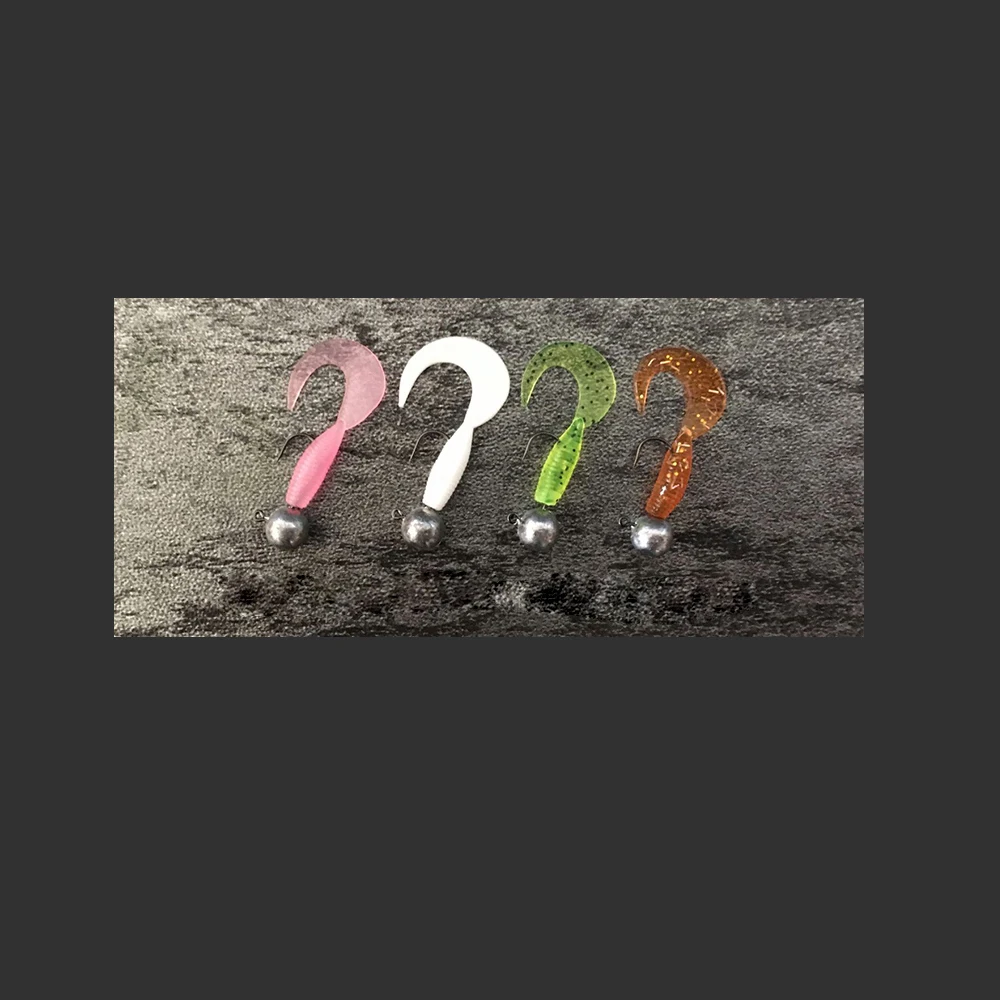 JOHNCOO 1g 1.5g 2g 3g 5g Metal Head Hook Soft Worm Fishing Hook 10pcs Jig Head Hook Barbed Single Fishhook - imagen 5