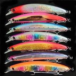 TSURINOYA DW111 Minnow – Señuelo flotante agua salada
