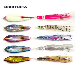 COUNTBASS Jig Inchiku japonés con gancho asistencia Octoups para pargo