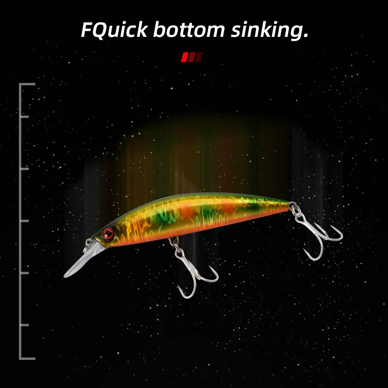 ALLBLUE-señuelo de pesca de agua salada, cebo Artificial de plástico para lubina, pececillo de peso pesado, 90mm/110mm - imagen 5