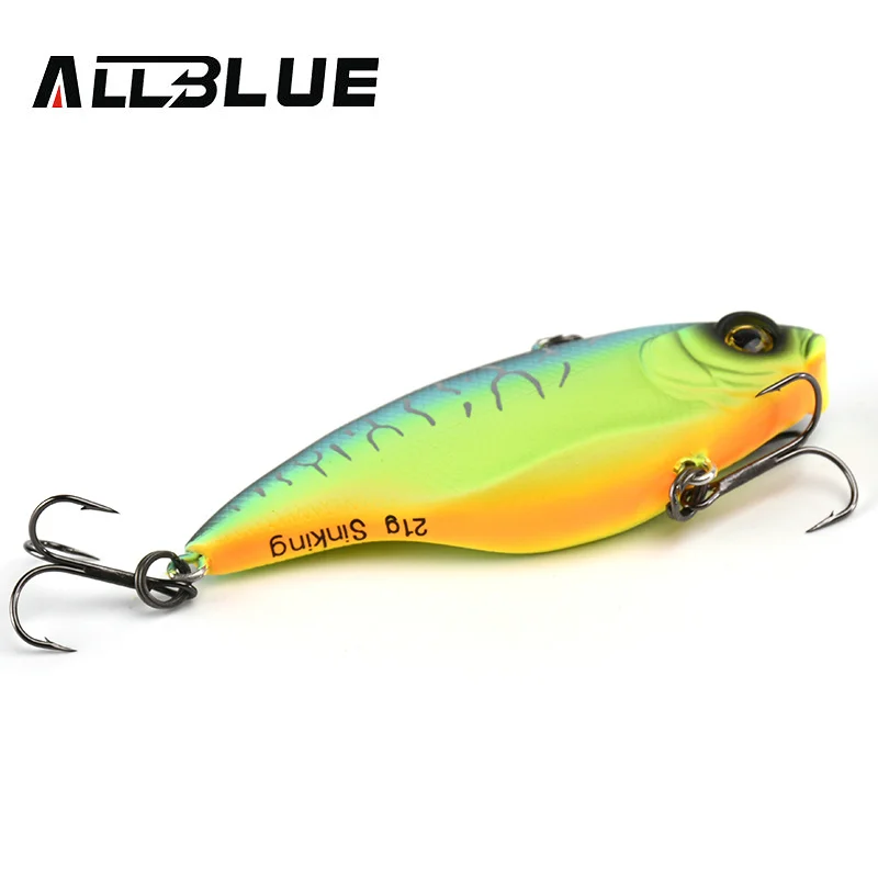 ALLBLUE-señuelo de pesca de VIBRATION-X que se hunde VIB, accesorios de baitFfishing duros, cucharas de pesca - imagen 5