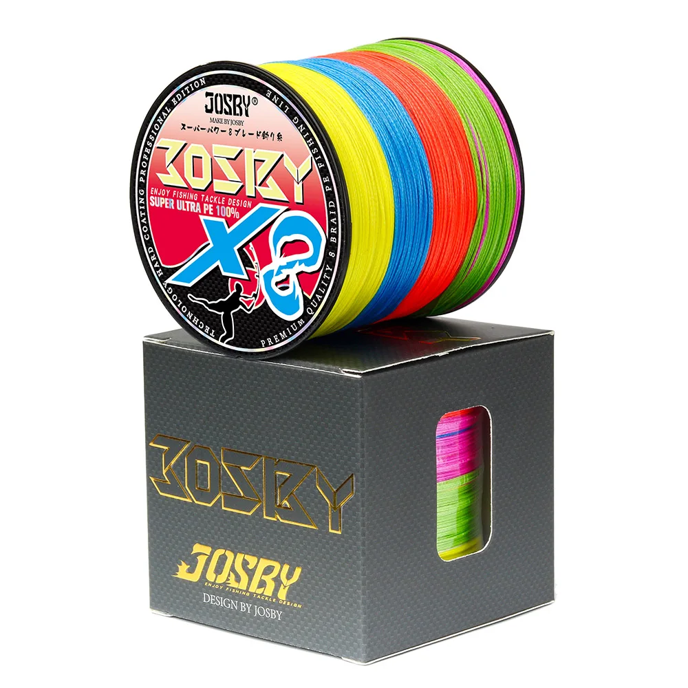 Braided Fishing Line Multifilament PE Line Carp 8Strands 10-88LB 500M Cord Multicolor Super Extreme Strong Sea Weave Carp Fishin - imagen 5