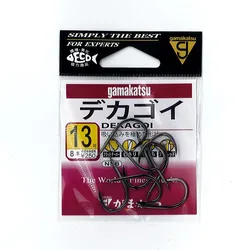 Gamakatsu Anzuelos Acero Carbono para Carpa con púas