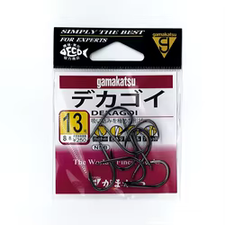 Gamakatsu Anzuelos Acero Carbono para Carpa con púas