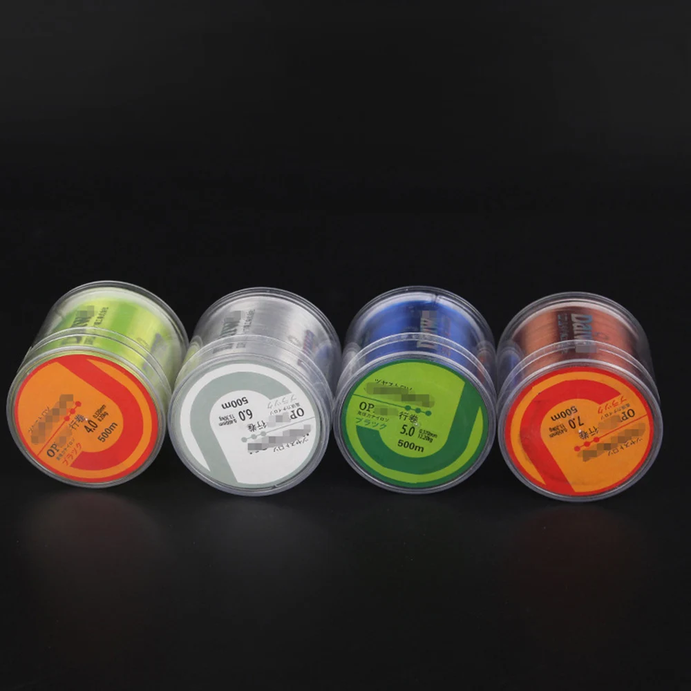 Sedal de pesca de nailon, hilo de pesca de 500M, monofilamento duradero japonés, Rock Sea, carrete a granel, todos los tamaños, 0,4 a 8,0x100g - imagen 2