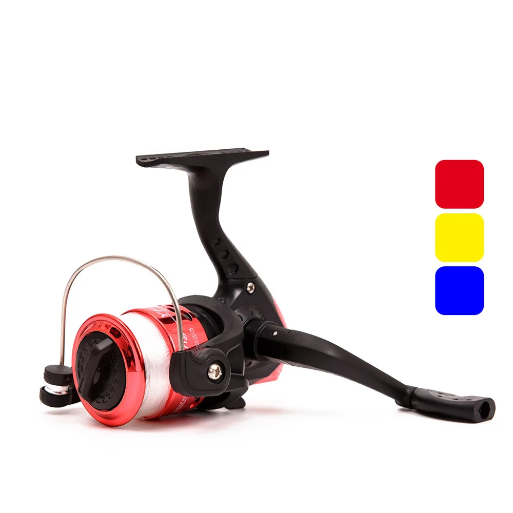 Carrete giratorio ultraligero plegable para agua salada, accesorio de pesca giratorio 5,2: 1 para carpa, línea de diamante grande, rueda de fundición, cebo de barco - imagen 5