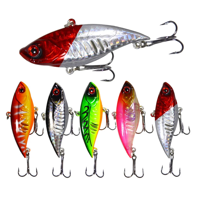 Cebo de pesca de plástico VIB que se hunde, 6,5 cm/11g, cuchara Woblers, pececillo, Crankbait duro, cebo Artificial de buceo profundo, 1 unidad - imagen 3