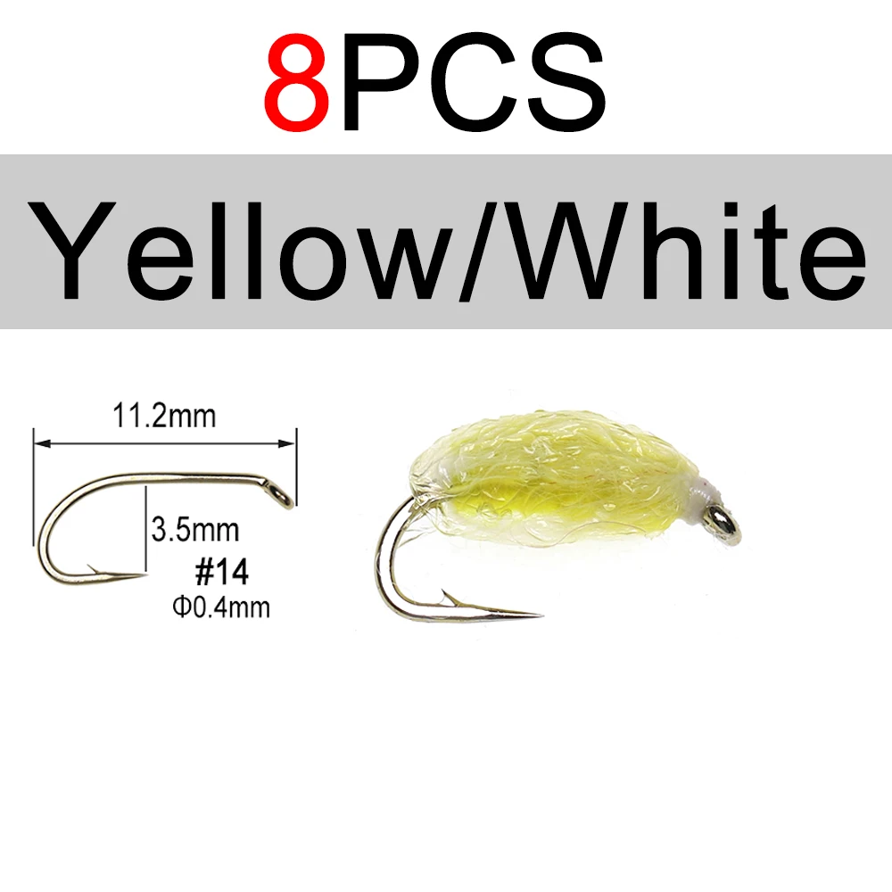 8pc yellowIwhite