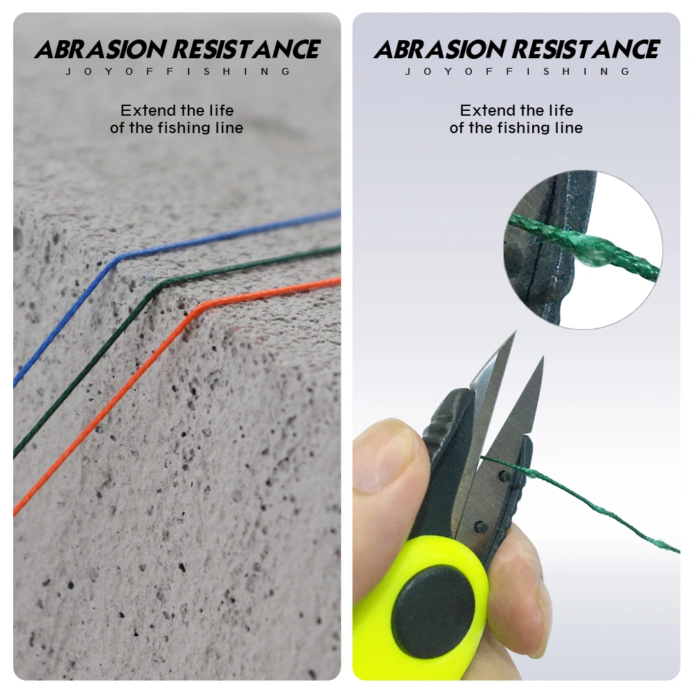 JOF-sedal de pesca trenzado de 4 hebras, hilo multifilamento para agua salada, carpa extrema 300 PE, Multicolor, 100% M - imagen 5