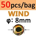 8mm WIND 50 piezas