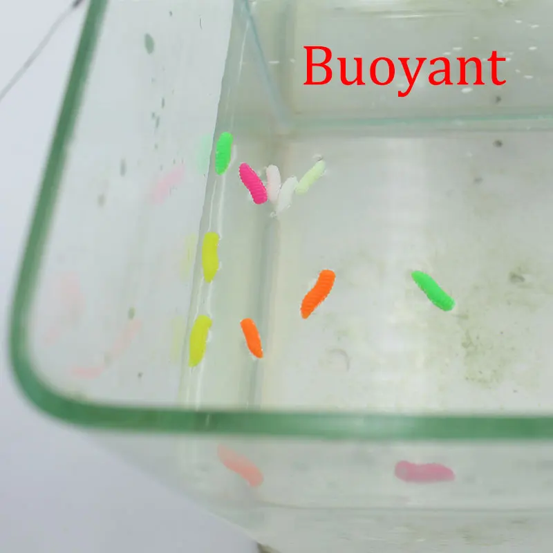 Accesorios de pesca de carpa, cebo Artificial suave, gusanos para aparejos de pelo Zig, Chod Ronnie Rig, Boilies emergentes para aparejos, 120 Uds. - imagen 4